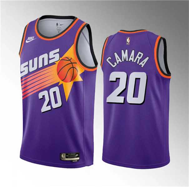 Men's Phoenix Suns #20 Toumani Camara Purple 2023 Draft Classic Edition Stitched Basketball Jersey Dzhi ,We sell and wholesale Men's Phoenix Suns #20 Toumani Camara Purple 2023 Draft Classic Edition Stitched Basketball Jersey Dzhi  on line form chian!